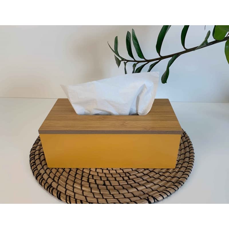 Caja Pañuelos Papel Rectangular para Multifunción la Oficina o casa baño