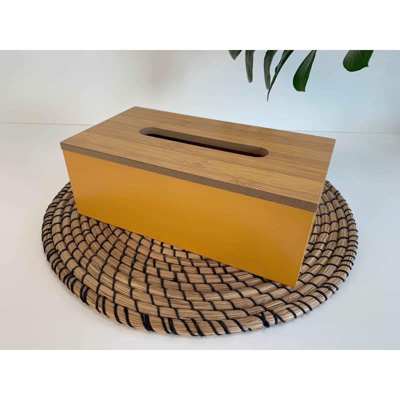 Caja Pañuelos Papel Rectangular para Multifunción la Oficina o casa baño