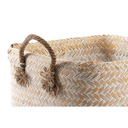 Set 2 cesta multiusos de bambu para dormitorio o baño