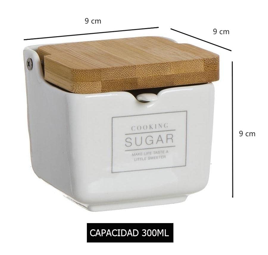 Salero y azucarero Dolomite Bambu Frase