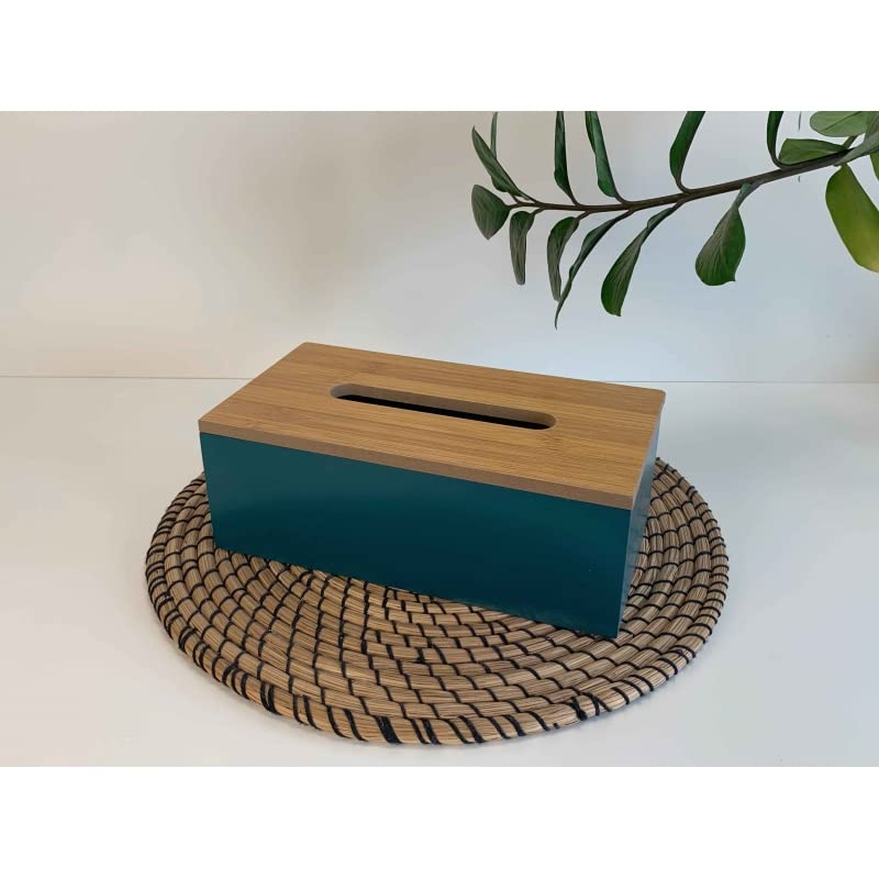 Caja Pañuelos Papel Rectangular para Multifunción la Oficina o casa baño