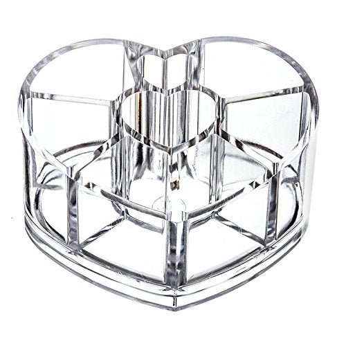 Organizador metacrilato corazon 12 cm