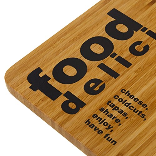 Tabla para cortar bambú 37,80 x 26 x 1,50 cm