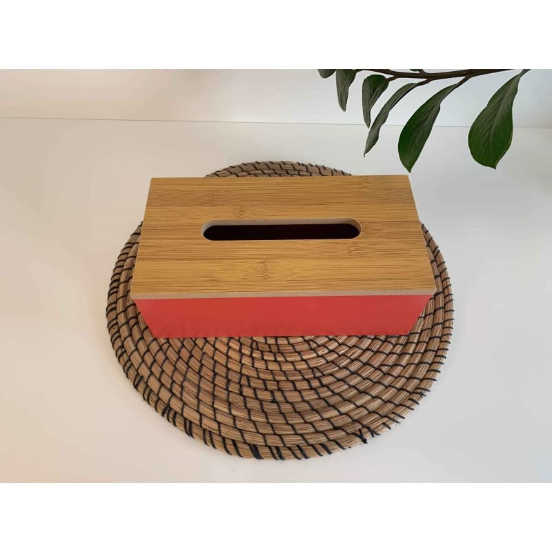 Caja Pañuelos Papel Rectangular para Multifunción la Oficina o casa baño