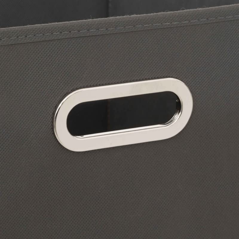 Cajas de Almacenamiento de Tela Cesta Organizador Plegable 31x31x31 cm Pack de 2 Unidades