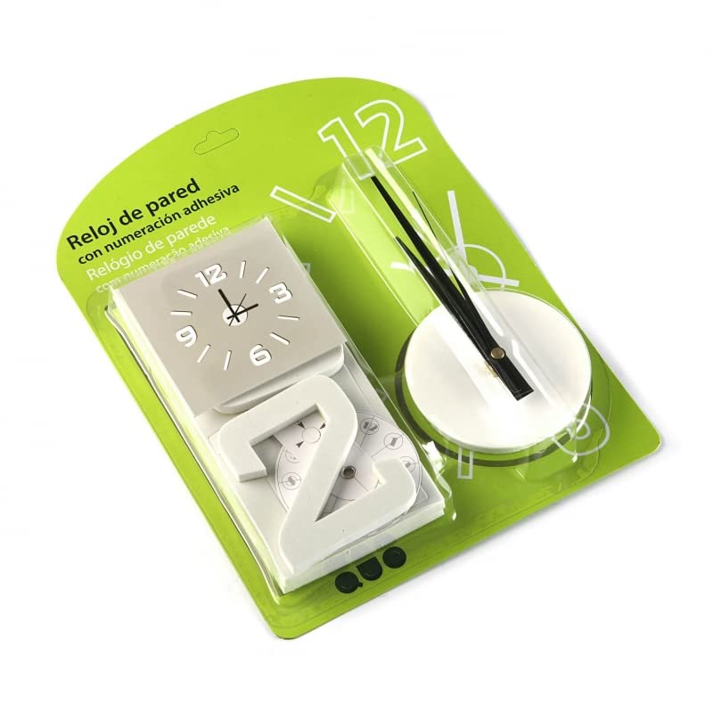 Reloj de Pared Adhesivo Espuma Wall Sticker