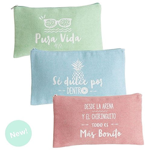 Neceser portalapices Summer con Frases Colores
