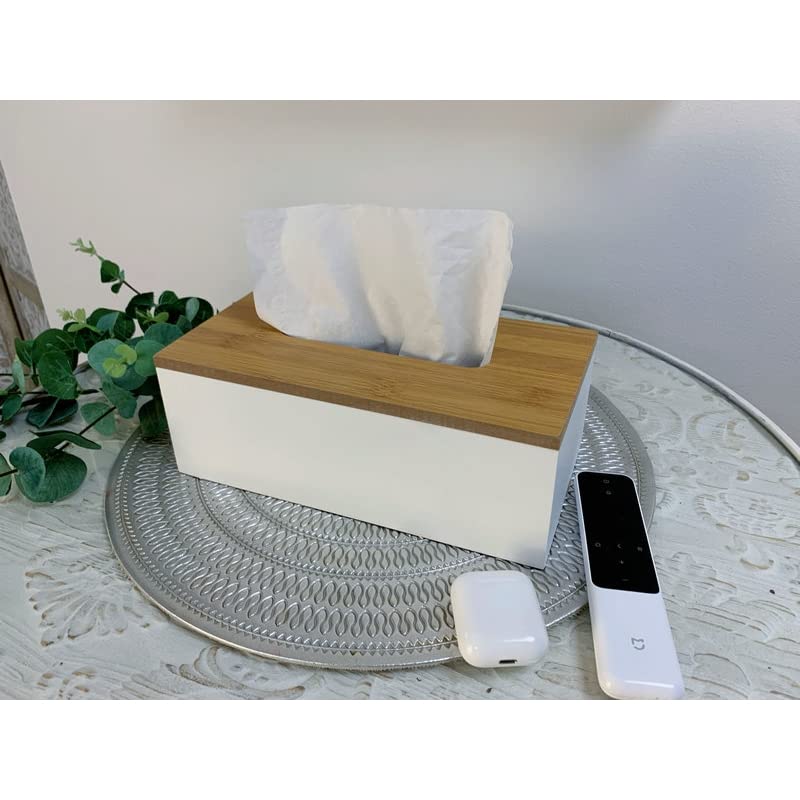 Caja Pañuelos Papel Rectangular para Multifunción la Oficina o casa baño