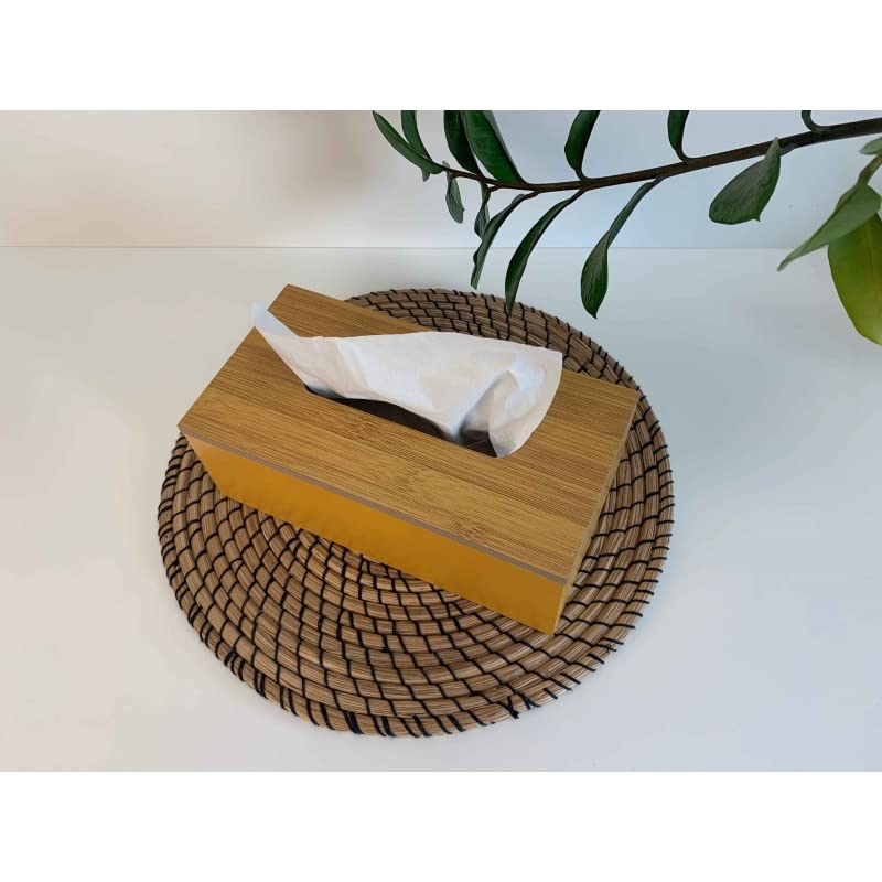 Caja Pañuelos Papel Rectangular para Multifunción la Oficina o casa baño