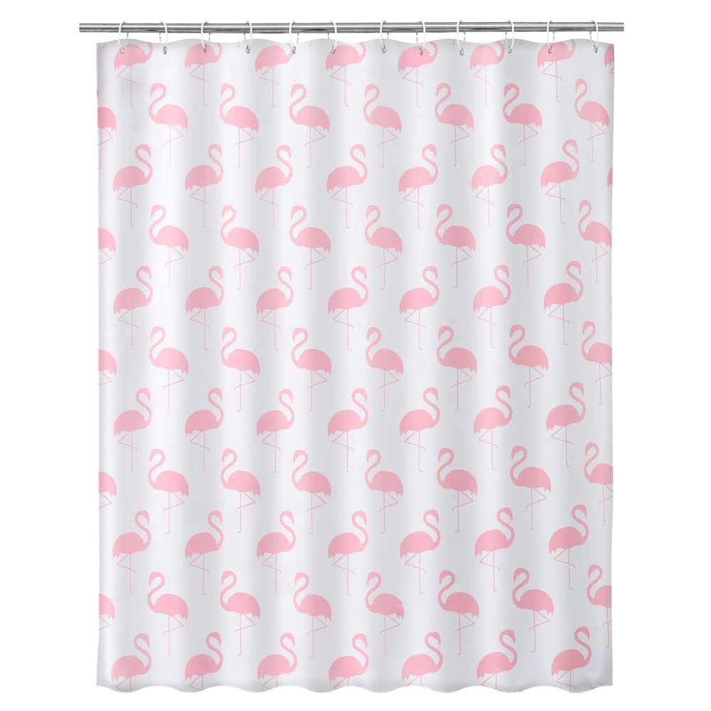 Cortina de baño Blanca de poliéster étnica para Cuarto de baño de 180x200 cm Fantasy