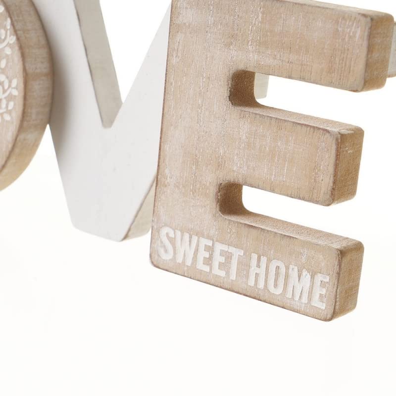 Letras decoración Cartel con Colgadores Sweet Madera