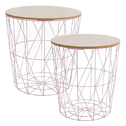 Juego De 2 Tapa Cubre mesas Decorativas Muebles Pegatinas Decoración del hogar Unisex Adulto, Color, única