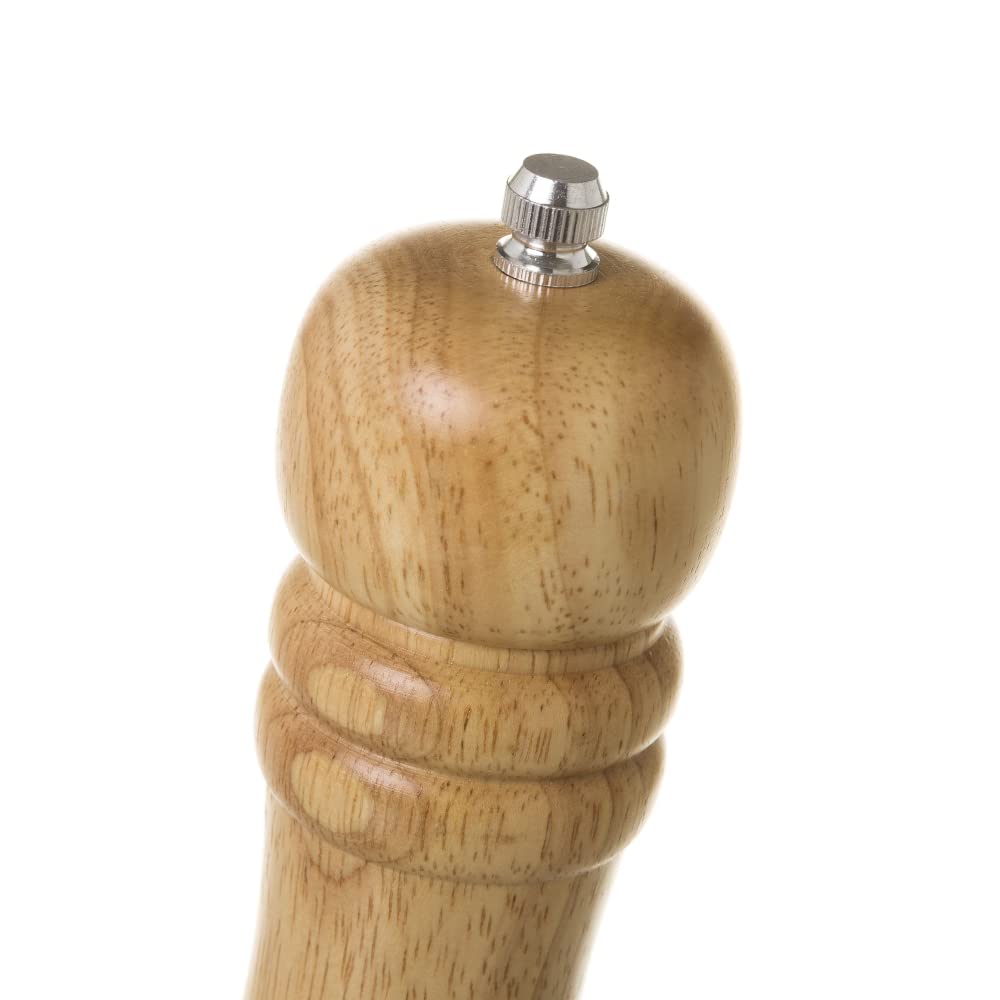 Molinillo de madera para especias marrón clásico de cocina Basic