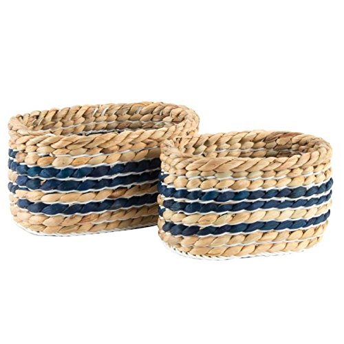 Set 2 cesta fibra natural .