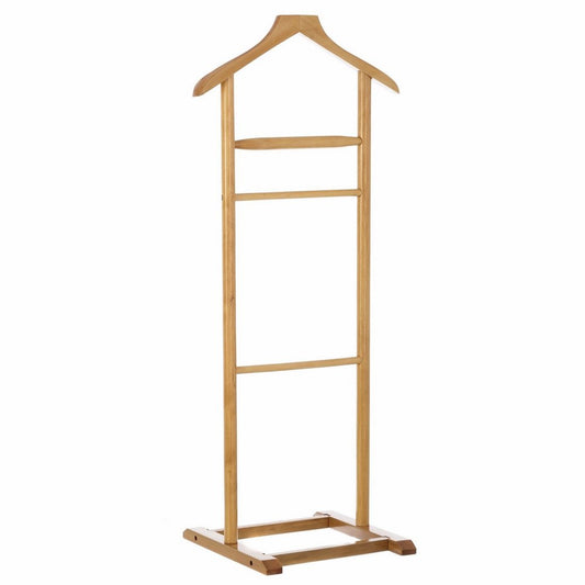 Perchero galan de Noche Beige de Madera de 48x36x107 cm