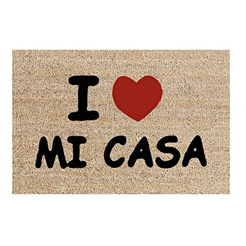 Felpudo Dulce hogar i Love casa 40X60 cm