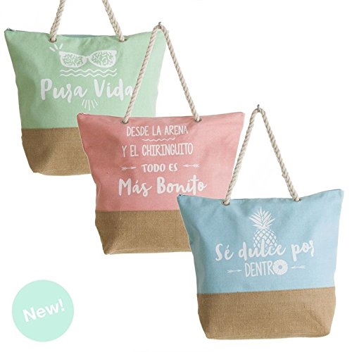 Bolso capazo Summer Color Pastel