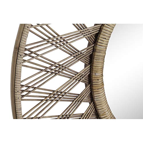 Espejo de Pared minbre Natural Marron 80 cm