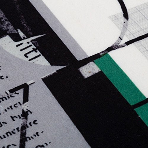 Alfombra multiuso extrasuave gris love microfibra 70x45 cm