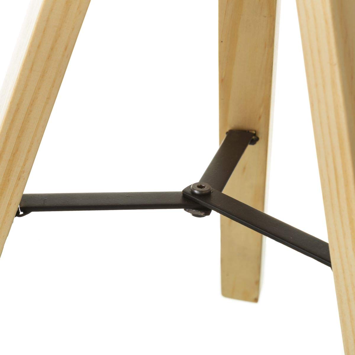 Lámpara de Mesa nórdica Beige de Madera para salón Factory