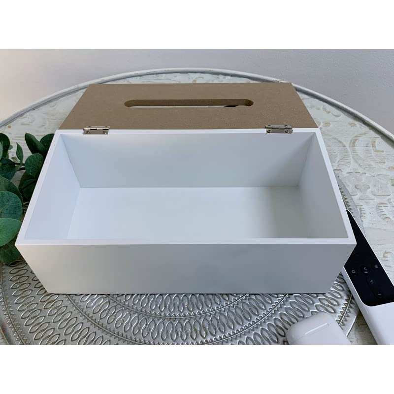 Caja Pañuelos Papel Rectangular para Multifunción la Oficina o casa baño