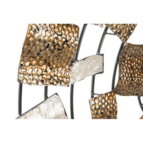 Mural de Pared Metal Espiral 90 cm