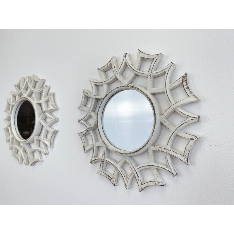Espejos de Pared Modernos Plateado para decoración Sol Naciente