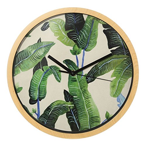 Reloj de Pared étnico Beige de plástico para Cocina Bretaña