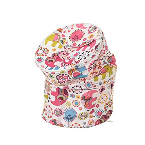 Cesto pongotodo Infantil Pink-Phant de poliéster para Cuarto de baño Fantasy