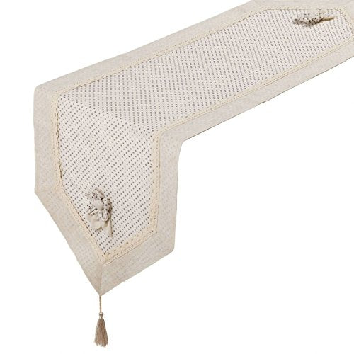 Camino Mesa Pure Flower Beige 150 x 45 cm