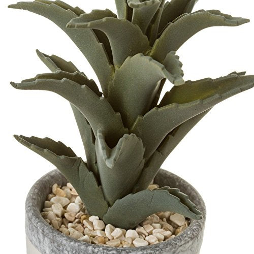 Pack 3 Cactus Artificial en Maceta Porcelana