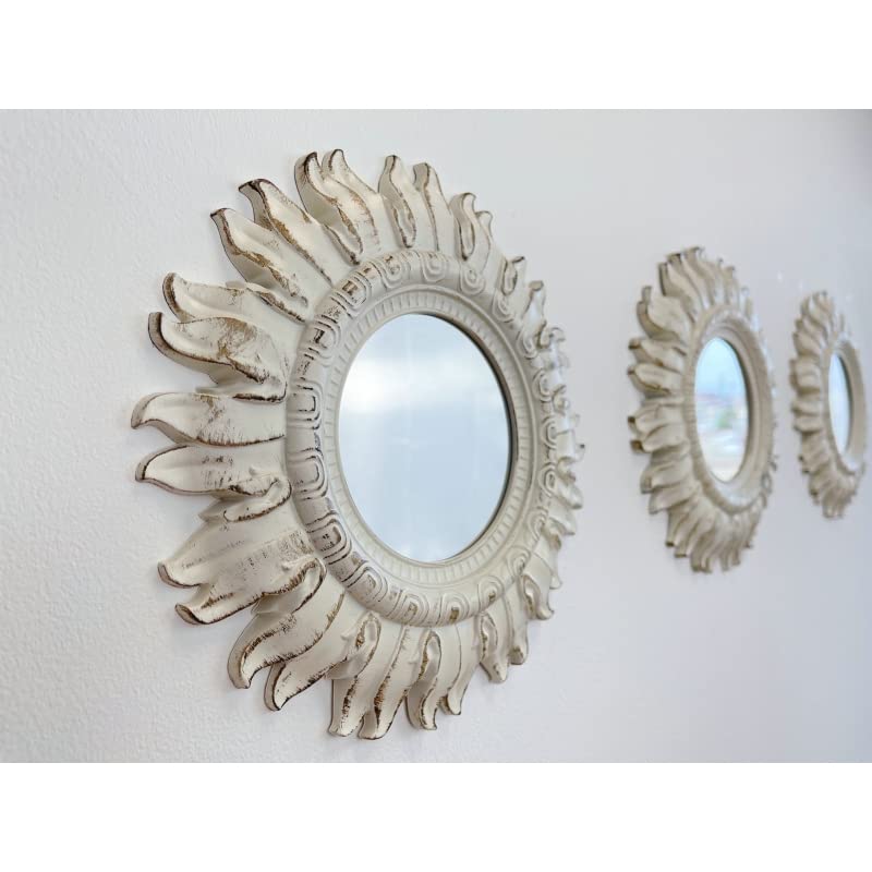 Espejos de Pared Modernos Plateado para decoración Sol Naciente