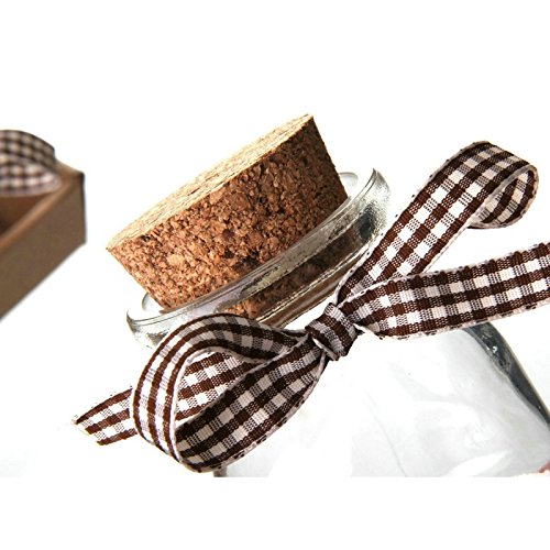 Set 6 Botella Cristal 6 x 6 x 7,80 cm