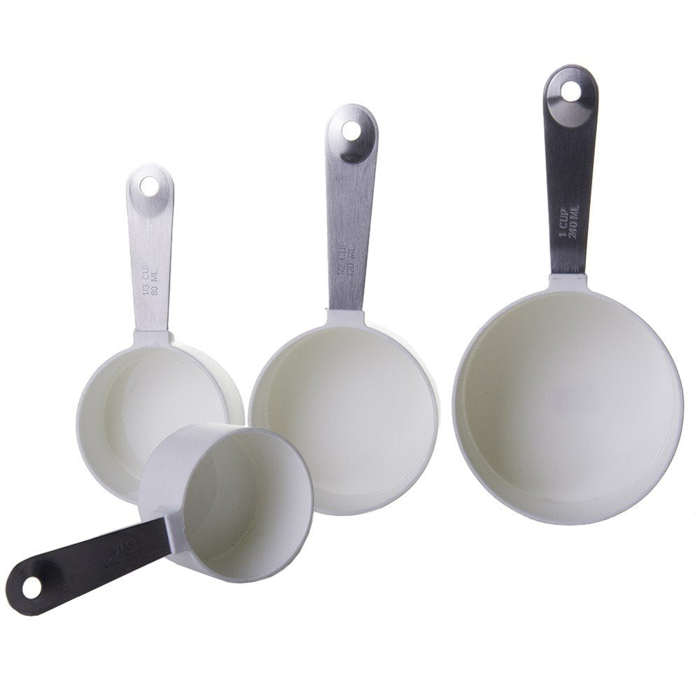 Set de 4 Cazos Medidores cupcake polipropileno