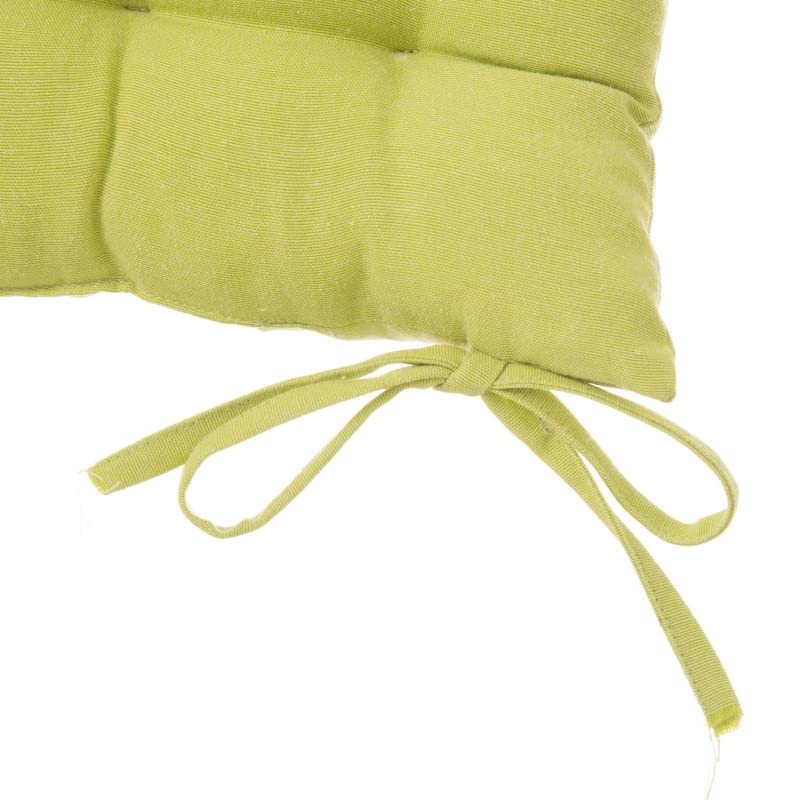 Cojin de Cocina Silla Loving Color Azul Algodon Poliester 40x40x7 cm