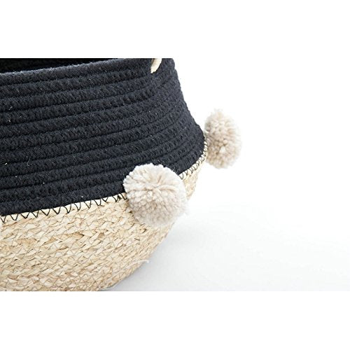 Cesto Hoja de maiz Plegable para Cuarto de baño