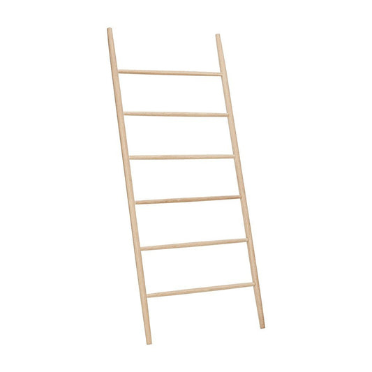 Escalera Madera Natural estantería Toallero