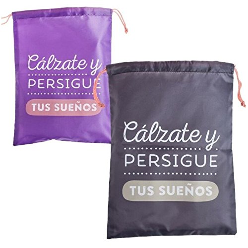 Bolsas de viaje para calzados 30x40 cm ""Pack 2 bolsas""
