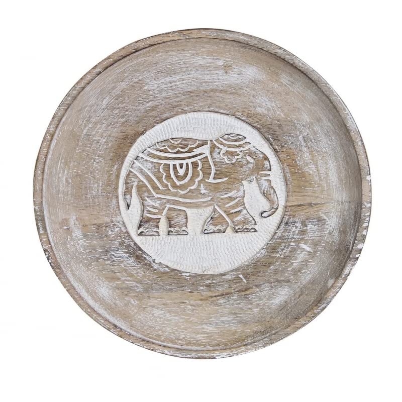 Bandeja vaciabolsillos de Madera Hamsa Mano Fatima