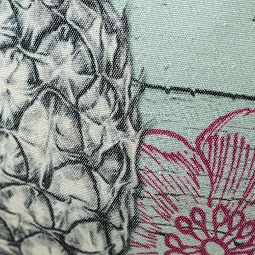 Cojines Originales étnico Verde de Algodón/poliéster para Salón Iris