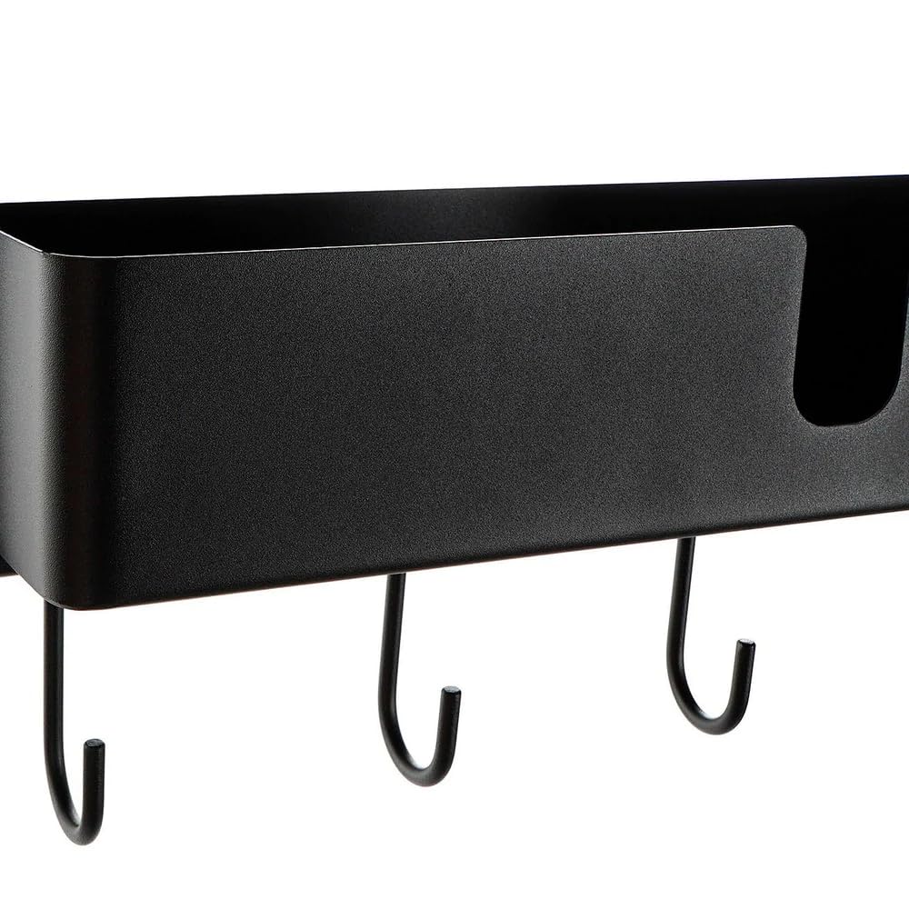 Toallero Metal Negro 51x11x159 cm