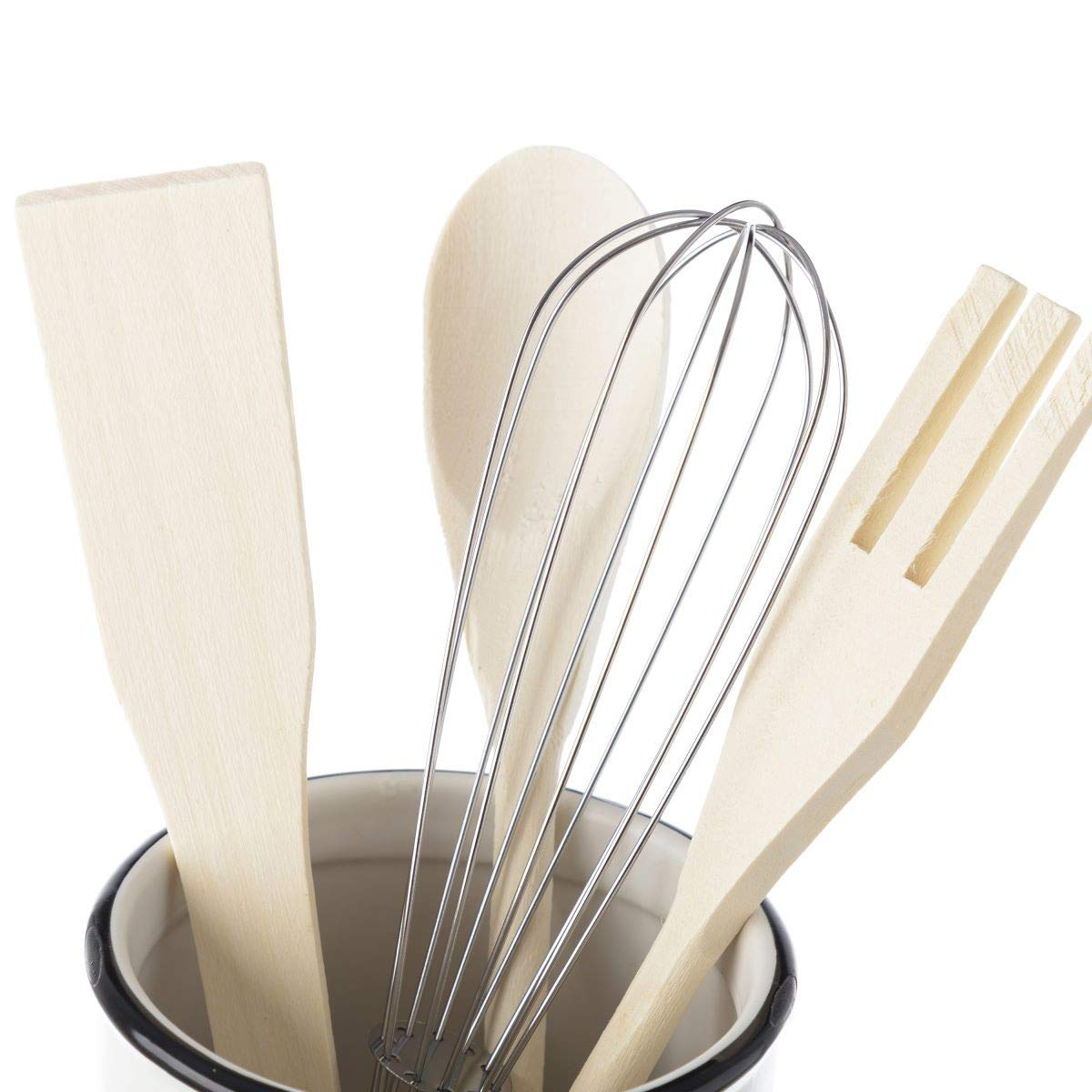 Porta Utensilios Paris Stoneware 10,50 x 10,50 x 14 cm