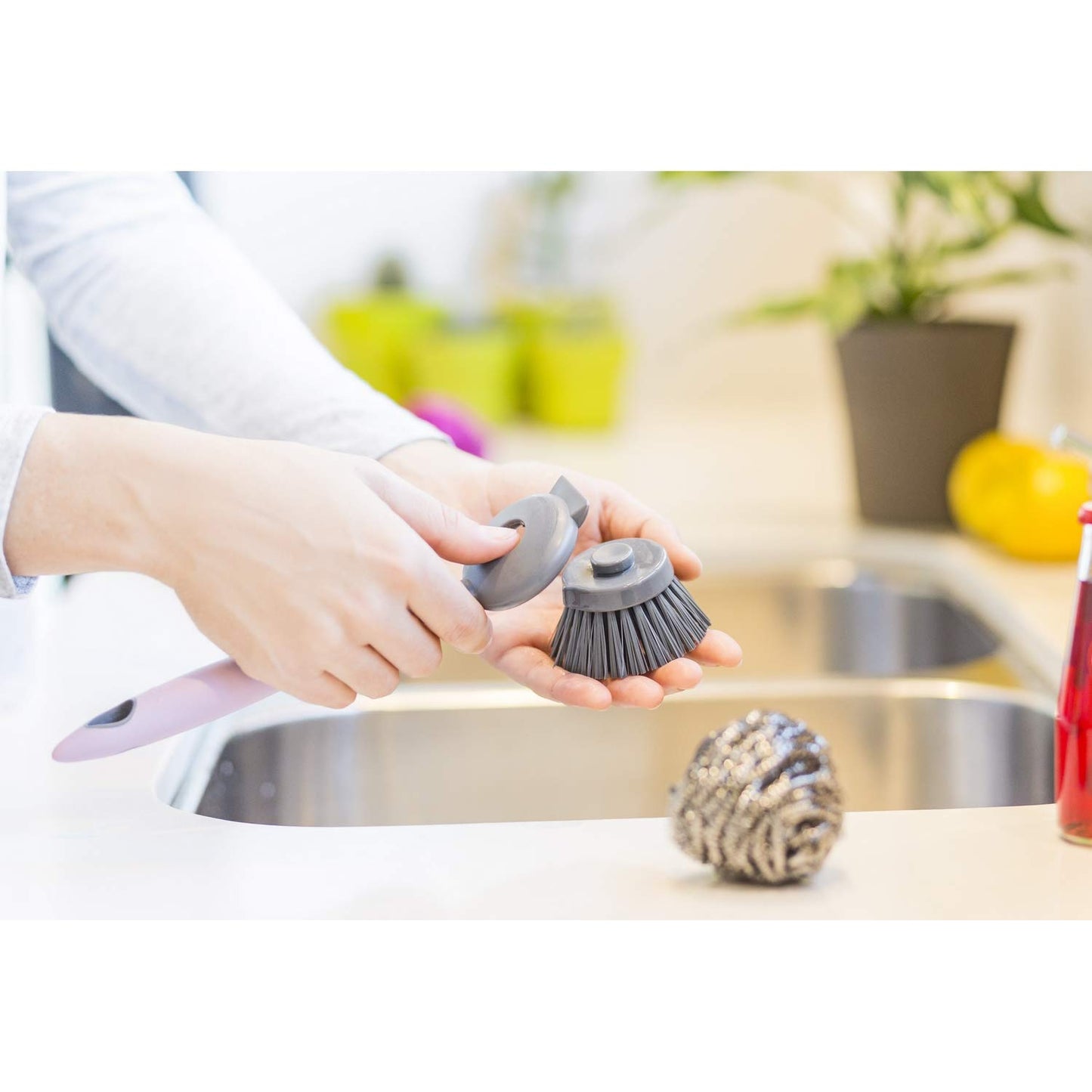 VIGAR Hergo Cepillo lavaplatos Intercambiable