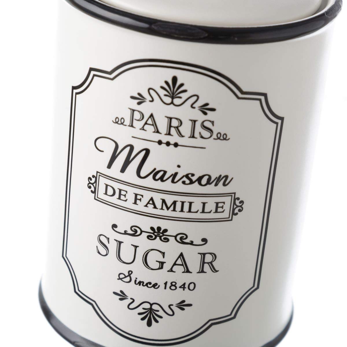 Caja Azúcar Paris Stoneware 10,50 x 10,50 x 16,70 cm