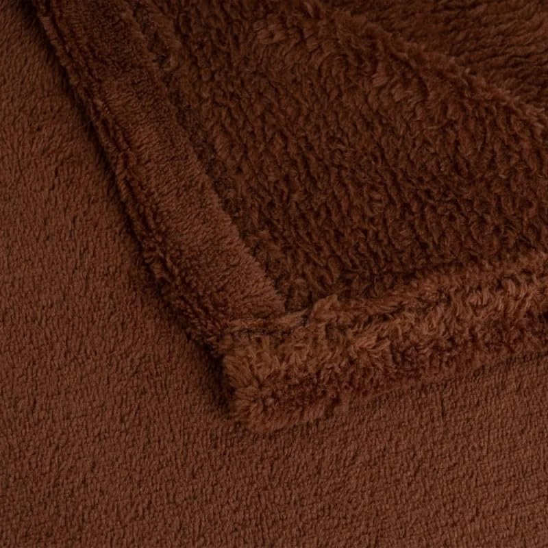 DAMDAM GO Manta De Sofá Suave y Calido, Manta Polar para Cama 100% Poliester 130x160 cm