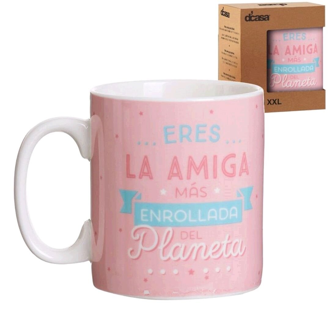 Mug Amiga Tazas de Desayuno, Cerámica