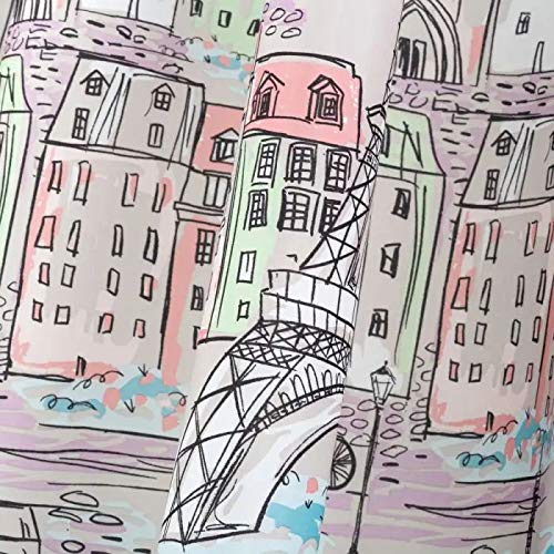 Cortina para Cuarto de baño Paris de 180 x 200 cm