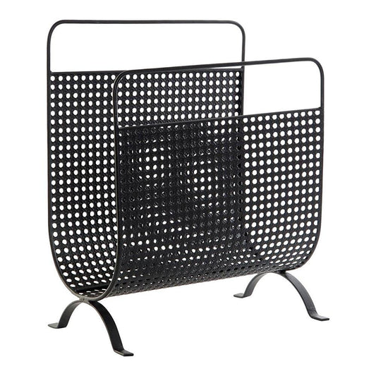 Revistero de Metal Negro 36x23x46 Factory