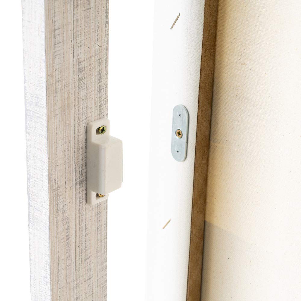 Cuadro cubrecontador Pintado en Lienzo con árbol marrón y Dorado para Cajas eléctricas de 46x31 cm