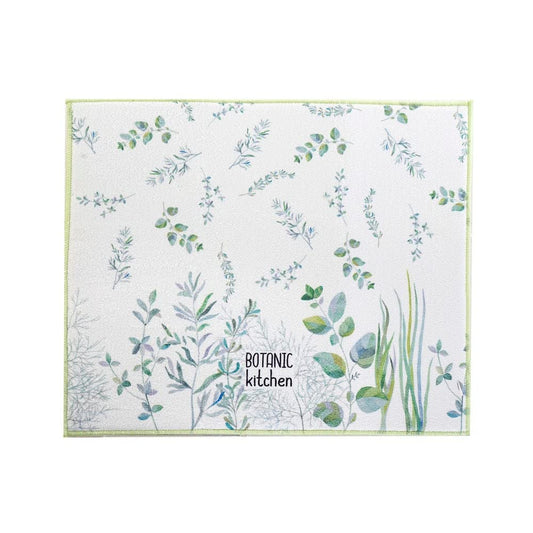 Juego de 2 tapete escurridor Microfibra Botanic Kitchen 50x38 cm